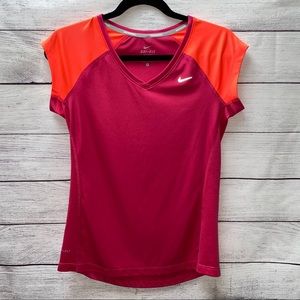 Nike cap sleeve running top